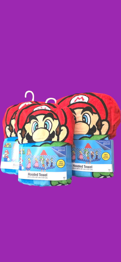 SEAS-107 Hooded Towel Mario