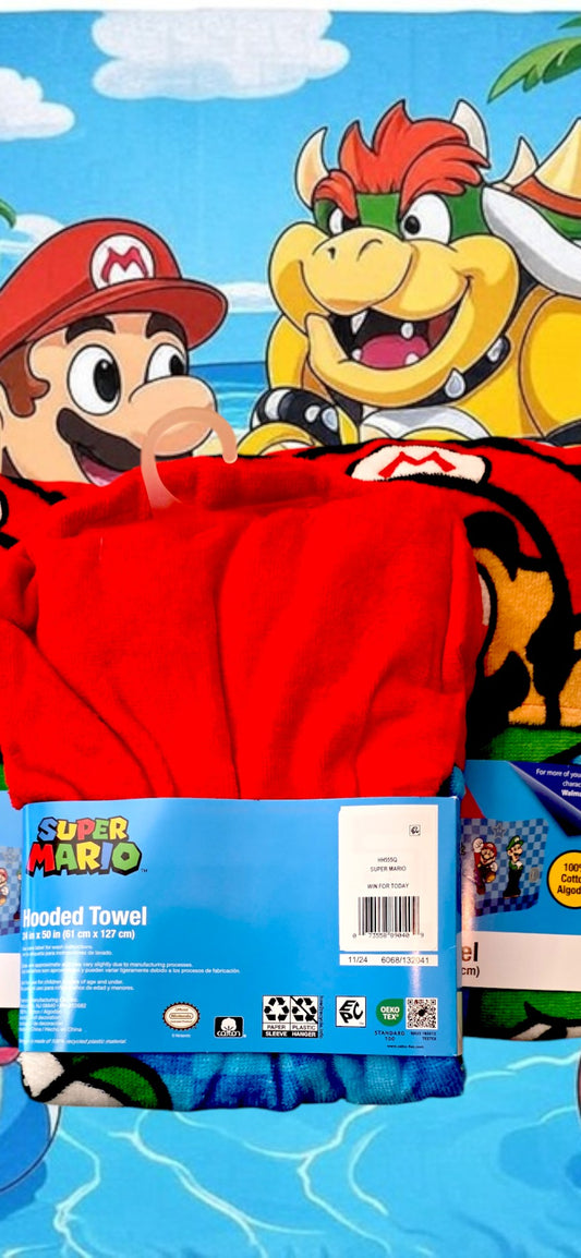 SEAS-107 Hooded Towel Mario