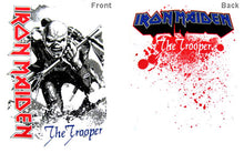 IRON MAIDEN (OVERSIZED TROOPER) Large Print White