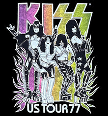 KISS (US TOUR 77 GRADIENT)