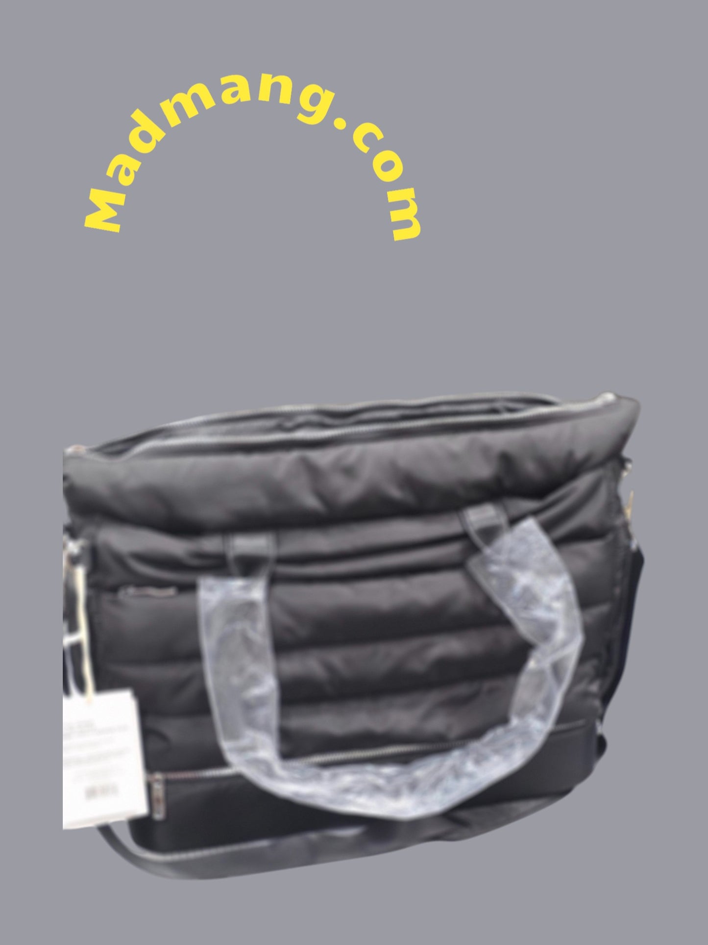 LCL-103BLK-I-Pak Puffy Fashion Tot for Laptop Sleave