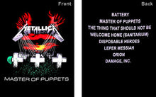 METALLICA (MASTER OF PUPPET)
