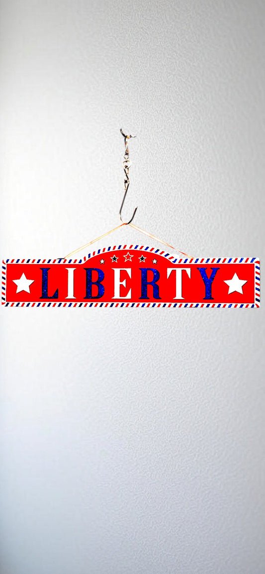 Patriotic Hanging Wall Decoration "Liberty"