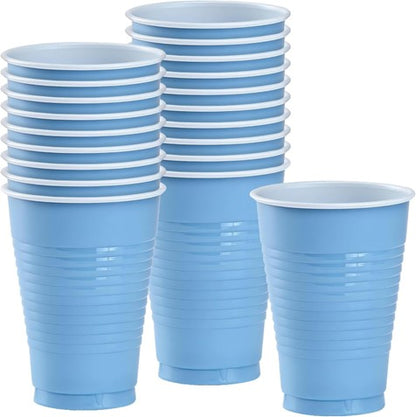 X Light Blue Colored Bundles each one is for 8 people