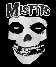 MISFITS (SKULL) Black