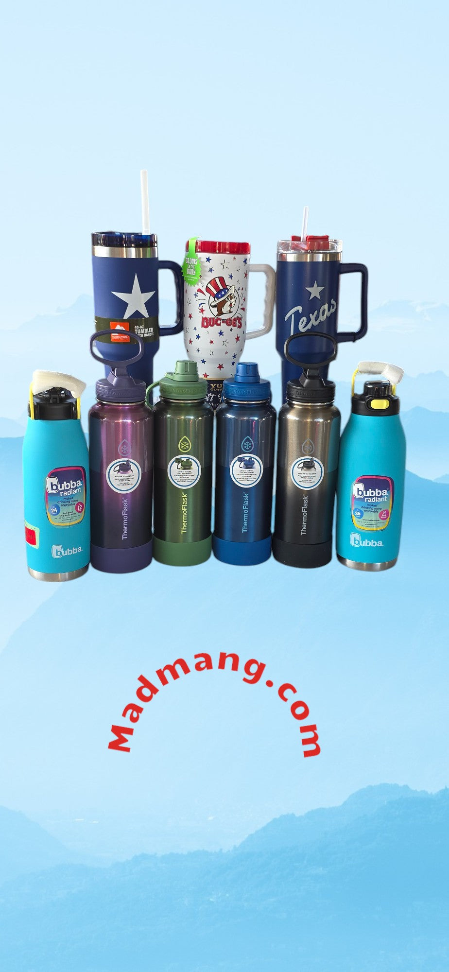 Madmang's Thermos and Mug Collection