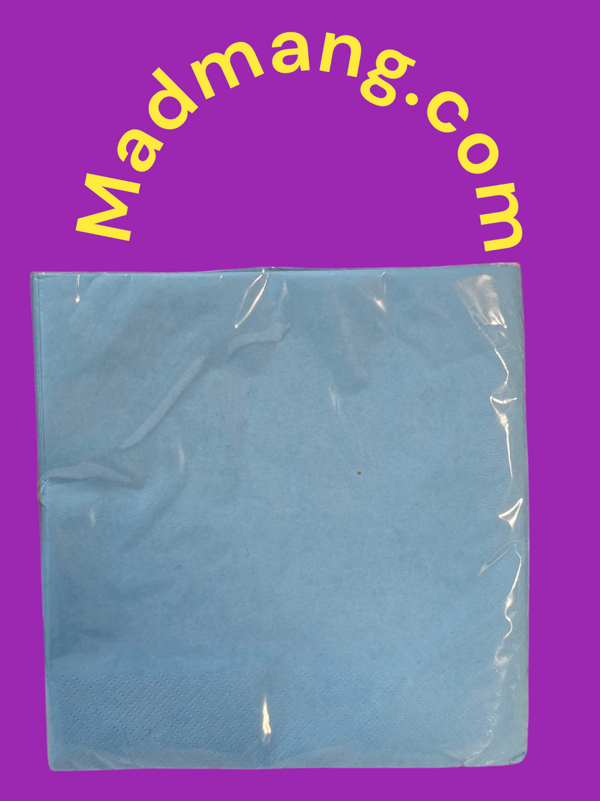 NAPKINS light BLUE 2ply 75 pk
