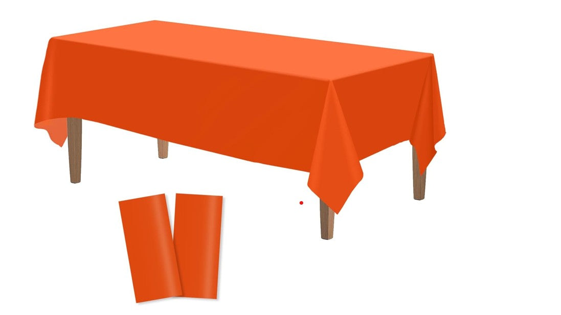 X Orange Colored Bundles each one is for 8 people