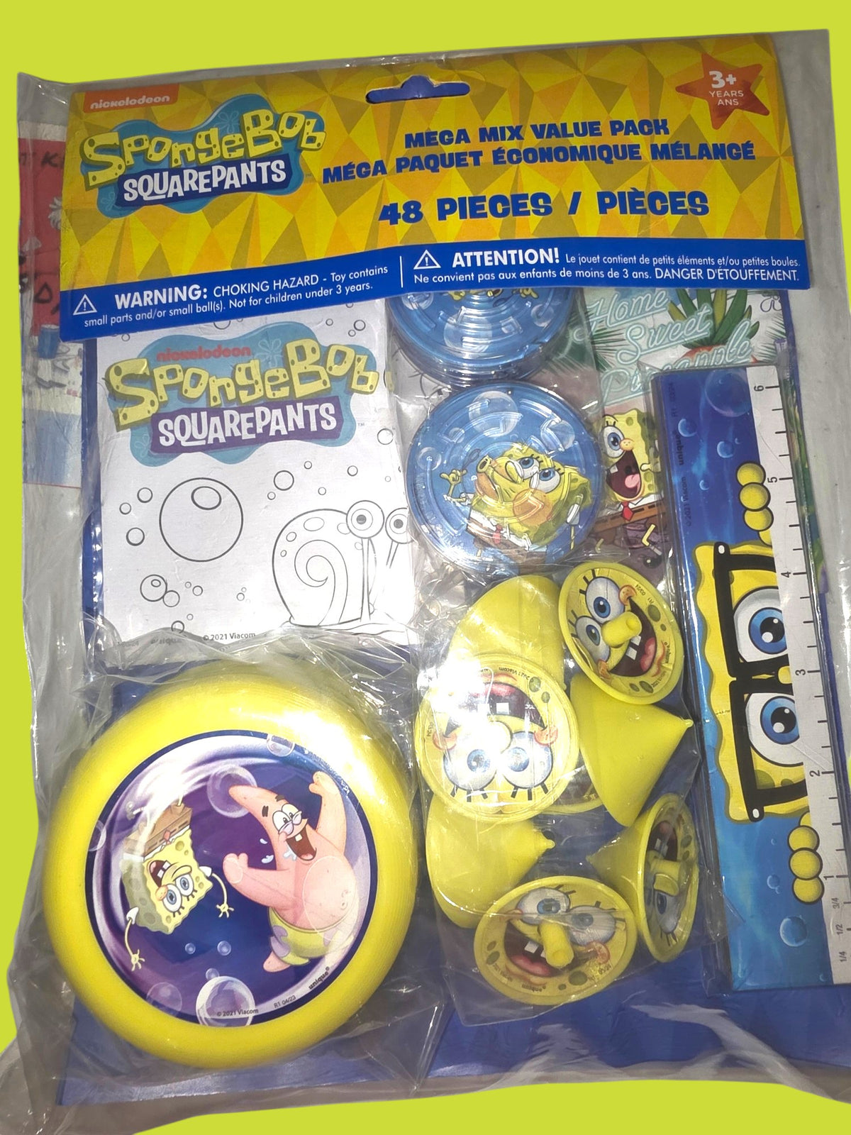 PF-103- The SpongeBob SquarePants Mega Mix Value Pack (48 pieces)