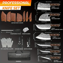 #F-104- 14 in 1 Professional Chef Knife Set