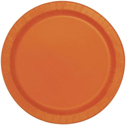 X Orange Colored Bundles each one is for 8 people