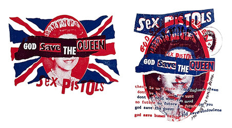 SEX PISTOLS (GOD SAVE THE QUEEN) White