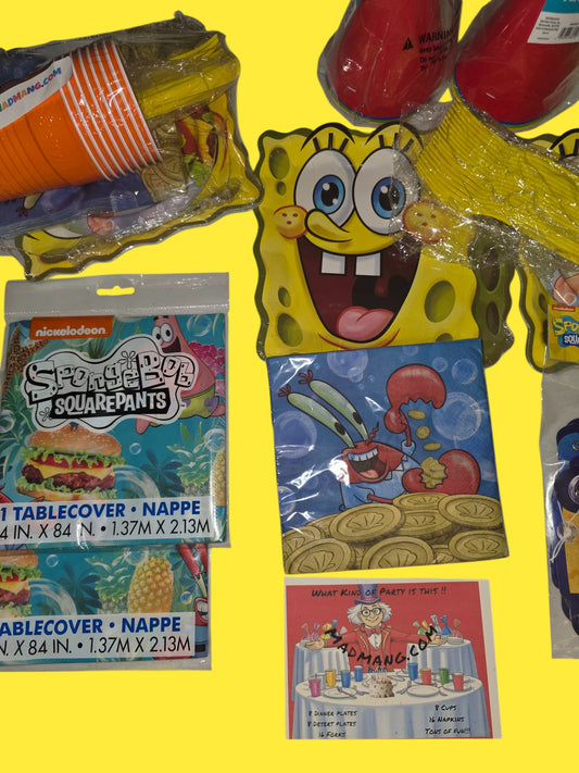 Sponge Bob Party Bundle
