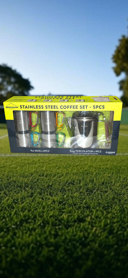 Stainless Stell Coffee Set "Great for Camping"
