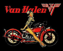 VAN HALEN (PIN-UP MOTORCYCLE)