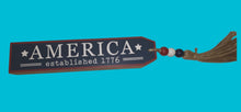 Decorative Tabletop Nick Nack "America Established 1776"