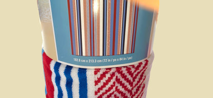 SEAS-105 Beach Towel for Two Stripes