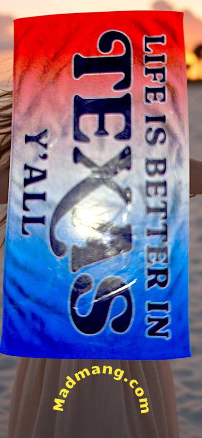 SEAS-104 Beach Towel Texas
