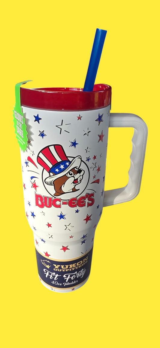 Therm-Buc- Buc-ees Glow in the dark Thermos Mug