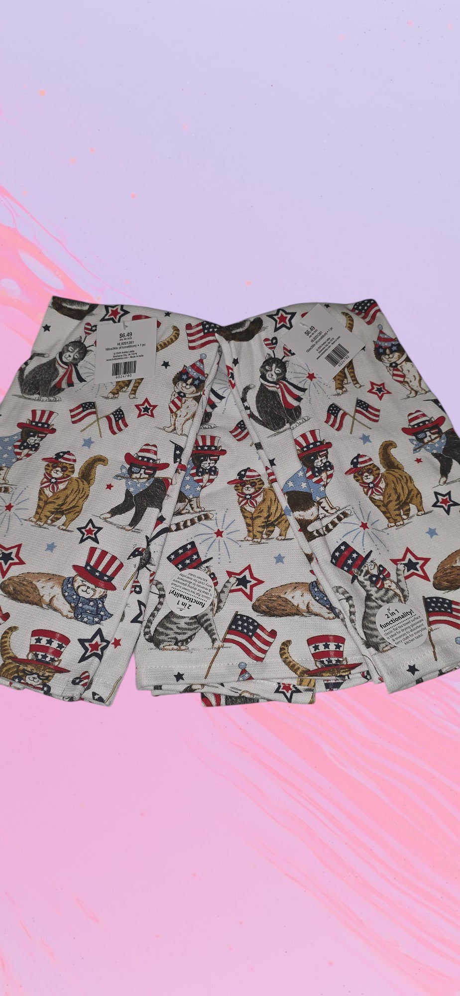 Patriotic Dish Towel A