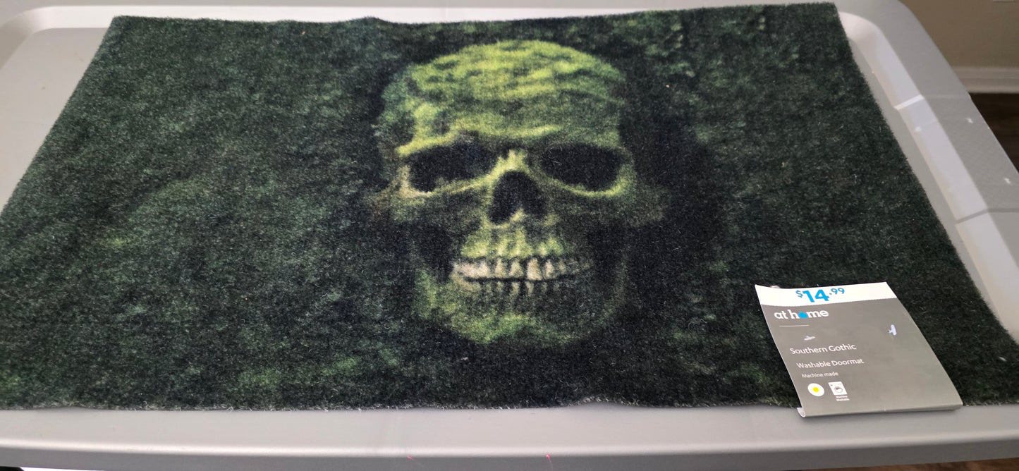 Southern Gothic Doormat! This stylish, washable doormat