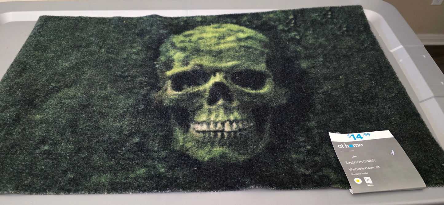 Southern Gothic Doormat! This stylish, washable doormat