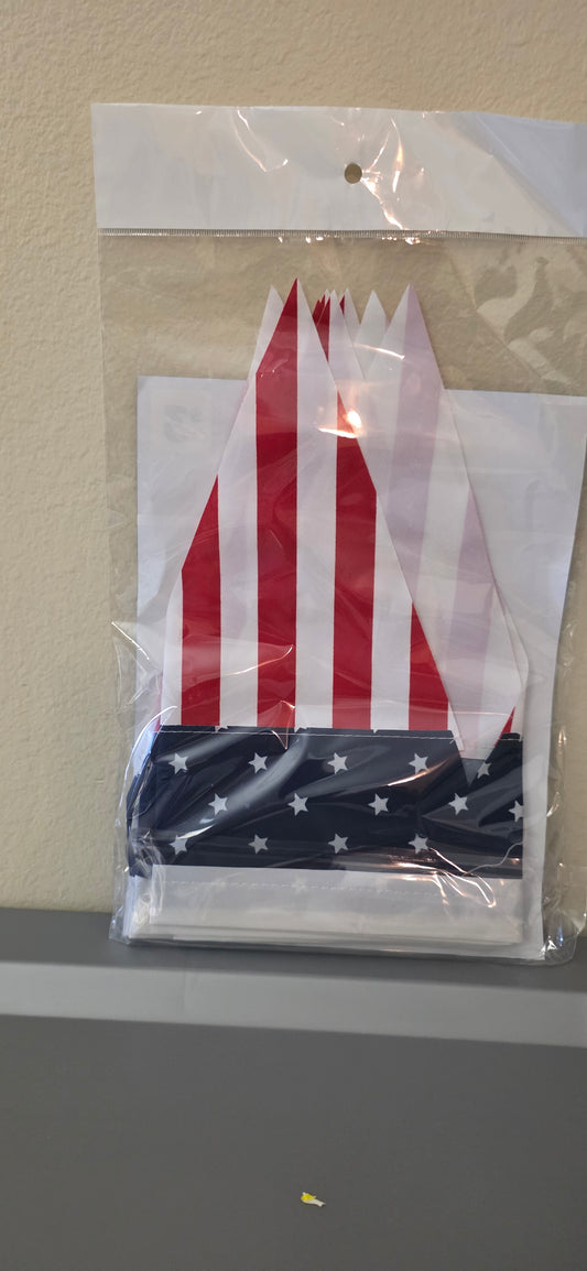 Usa Flag Banner for Holiday