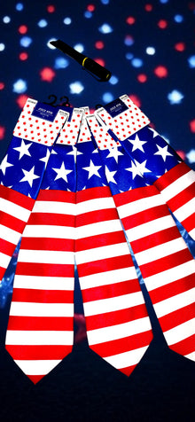 Patriotic Flag Ties