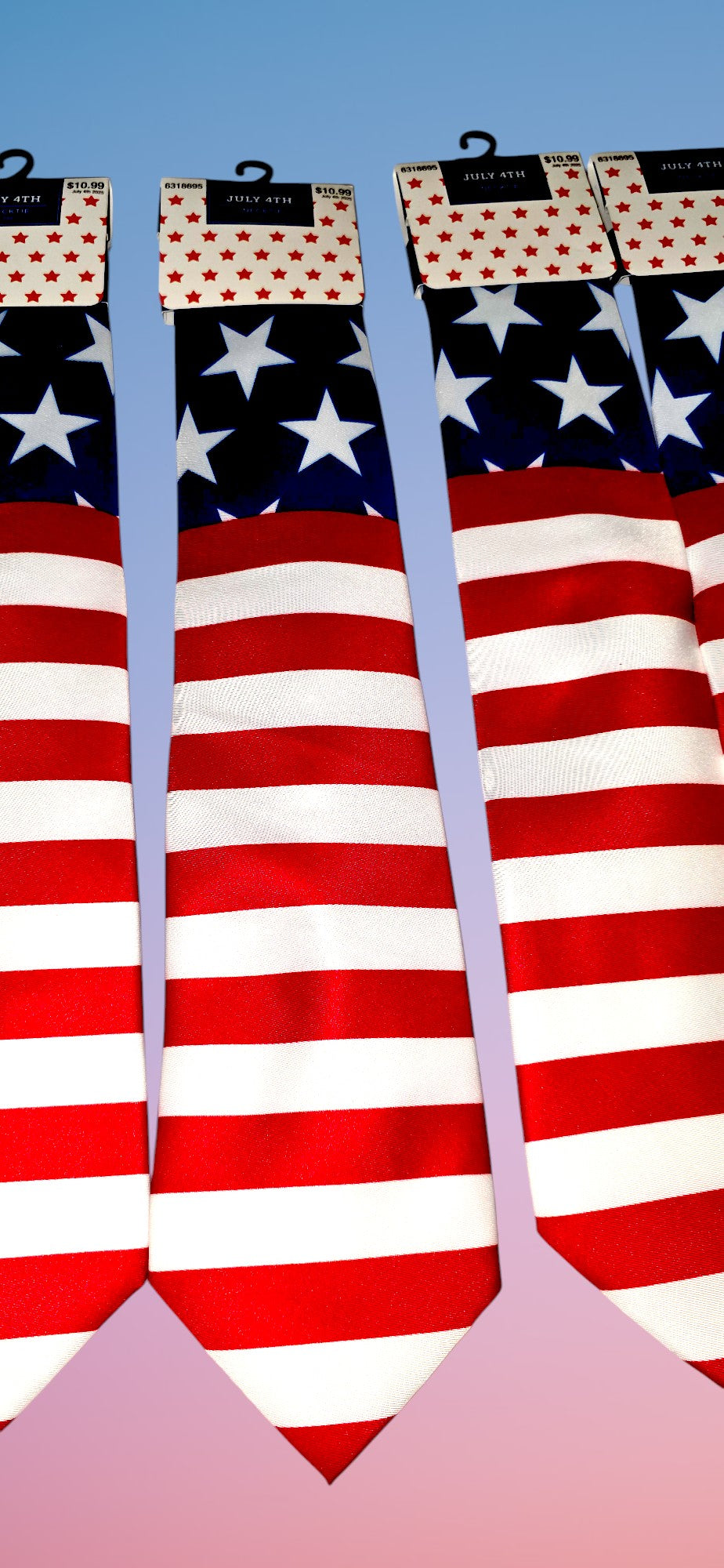 Patriotic Flag Ties