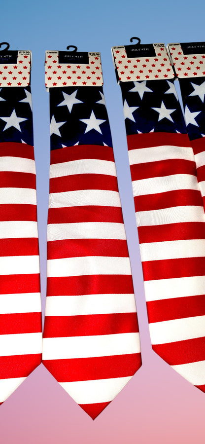 Patriotic Flag Ties