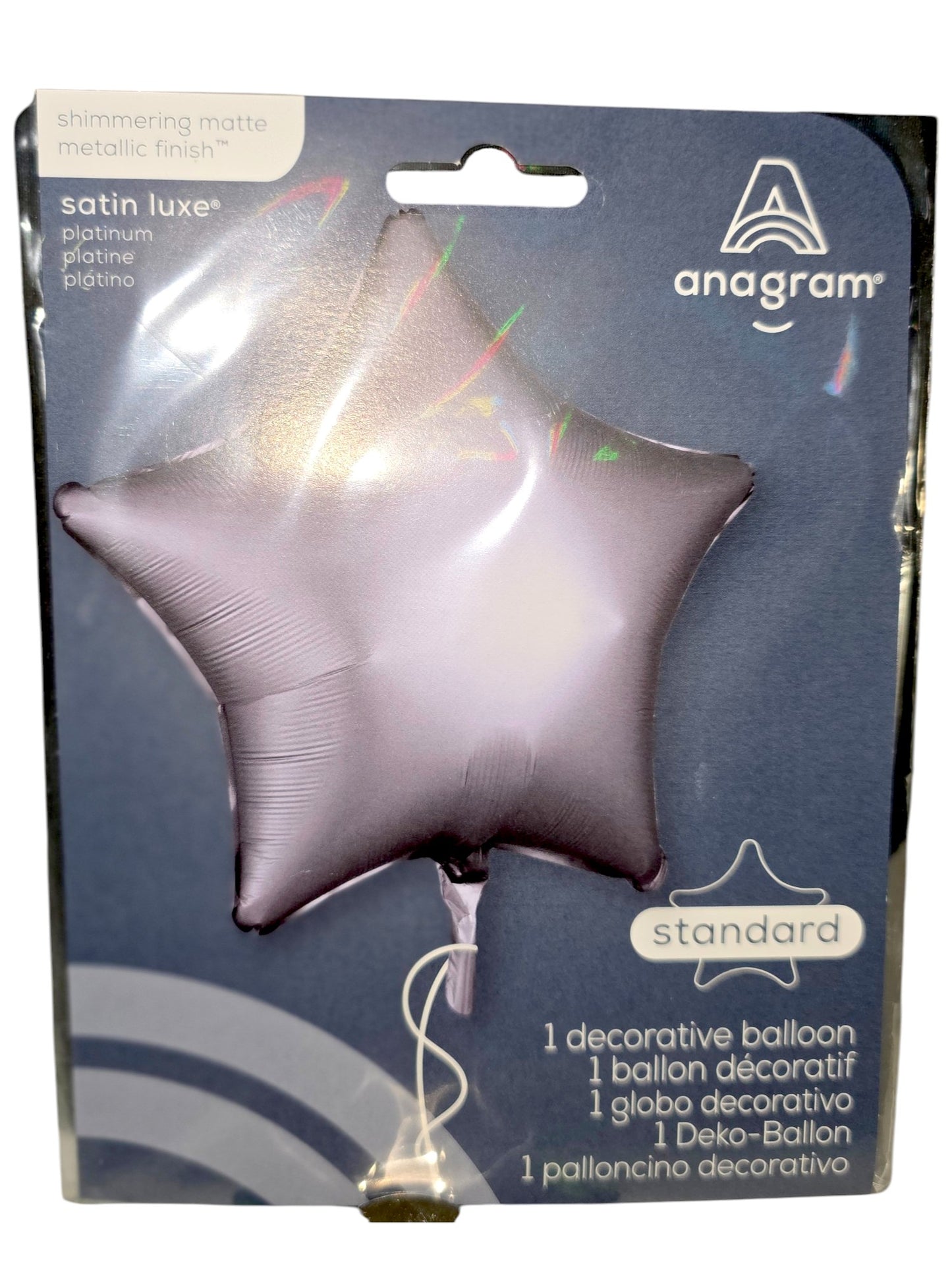 pink satin star balloon-Photoroom