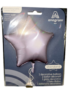 pink satin star balloon-Photoroom
