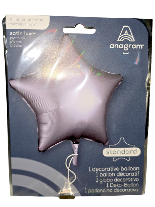 pink satin star balloon-Photoroom