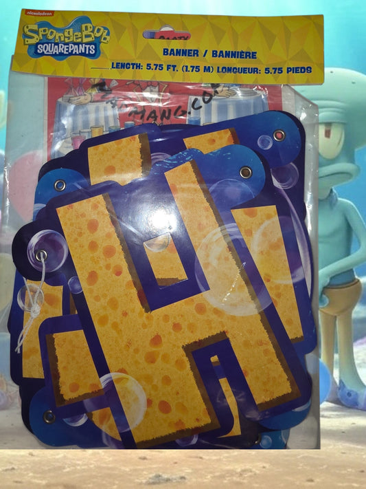 D-103- Sponge Bob Banner