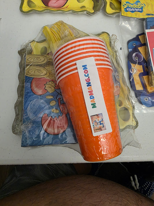 Sponge Bob Party Bundle For 8